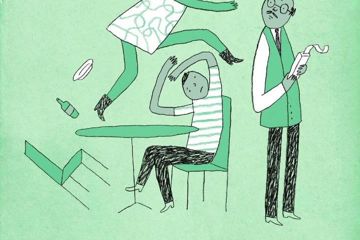 La mujer que siempre pagaba la cena