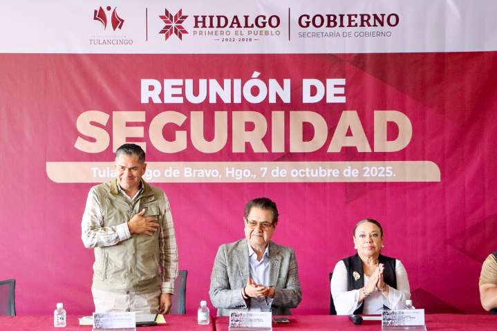 Gabinete de Seguridad presenta a nuevo responsable de Seguridad Pública en Tulancingo