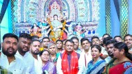 Odisha CM visits Durga Puja pandals in Cuttack