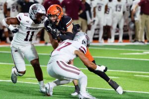 Bengals battle but fall after leading No. 4 Montana most of the game