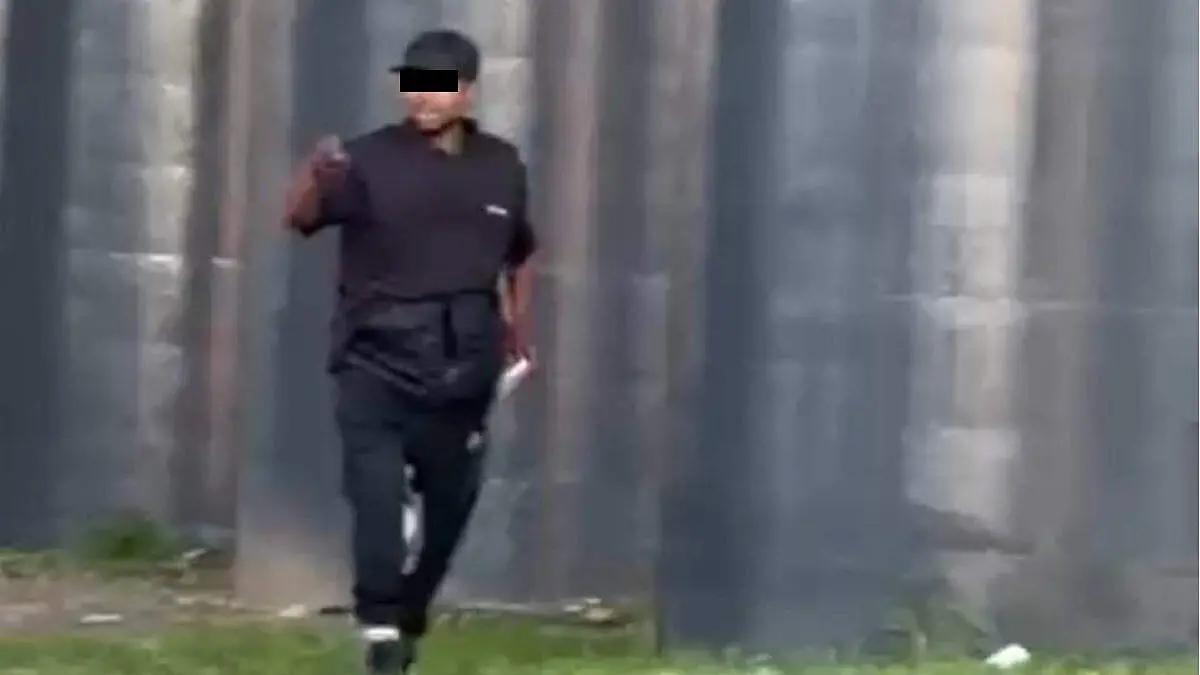 Alertan por sujeto que agrede a transeúntes cerca de la Recta a Cholula