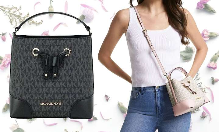 Michael Kors Mercer bucket bag is $250 off at Walmart