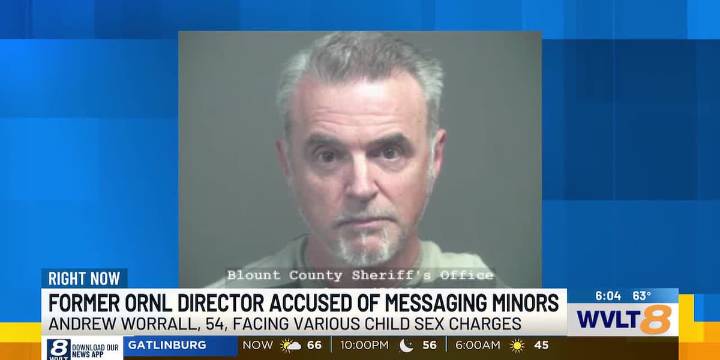 Former ORNL director sent minor instructions for filming video in the shower, criminal complaint says