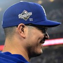 Dodgers Players Wear Alex Vesia Tribute Hats