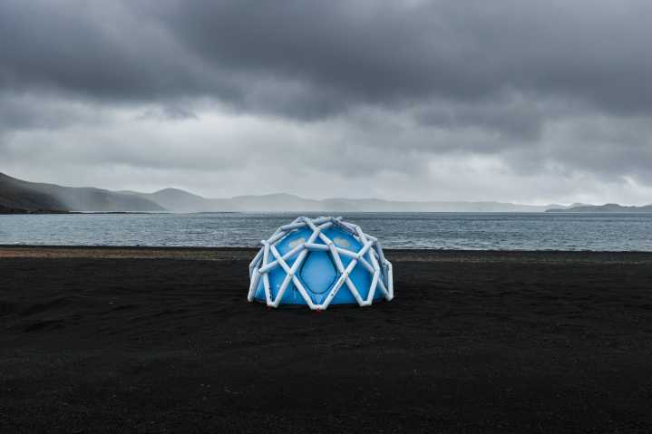 Is this the world's toughest tent? German firm unveils model that can withstand 112mph winds and Arctic storms