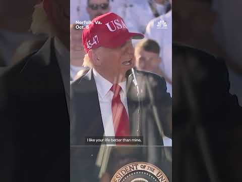 Trump marks 250th anniversary of the Navy