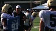 Purdue defensive cooridnator Mike Scherer pre-Rutgers press conference