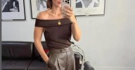 5 pantalones de vestir de Zara que te salvan el look de oficina: Son marrones, elegantes y los llevarás con botines