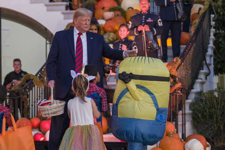 Blame this familiar orange ghoul for spooky high Halloween candy prices