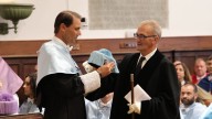 Rafa Nadal, primer deportista investido Doctor Honoris Causa por la Universidad de Salamanca: "Siento que este reconocimiento es hacia lo que representa el deporte en la sociedad"