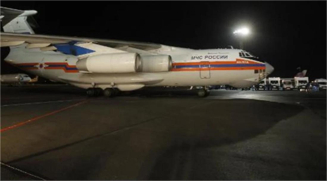 Avión ruso acusado por EE. UU. de transportar armas culmina ruta Caracas