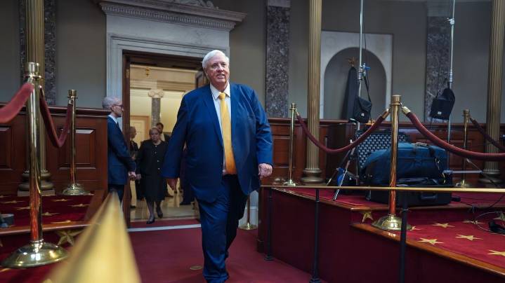 Debt problems that dogged Sen. Jim Justice as West Virginia's governor continue to nip at his heels