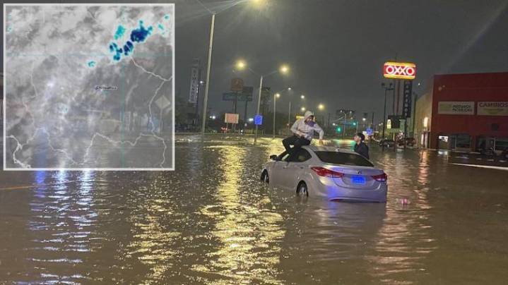 Prevén esta mañana tormenta para 4 regiones y lluvias en otras dos