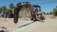 Inicia Ayuntamiento de Guaymas obra de pavimentación en colonia San Vicente