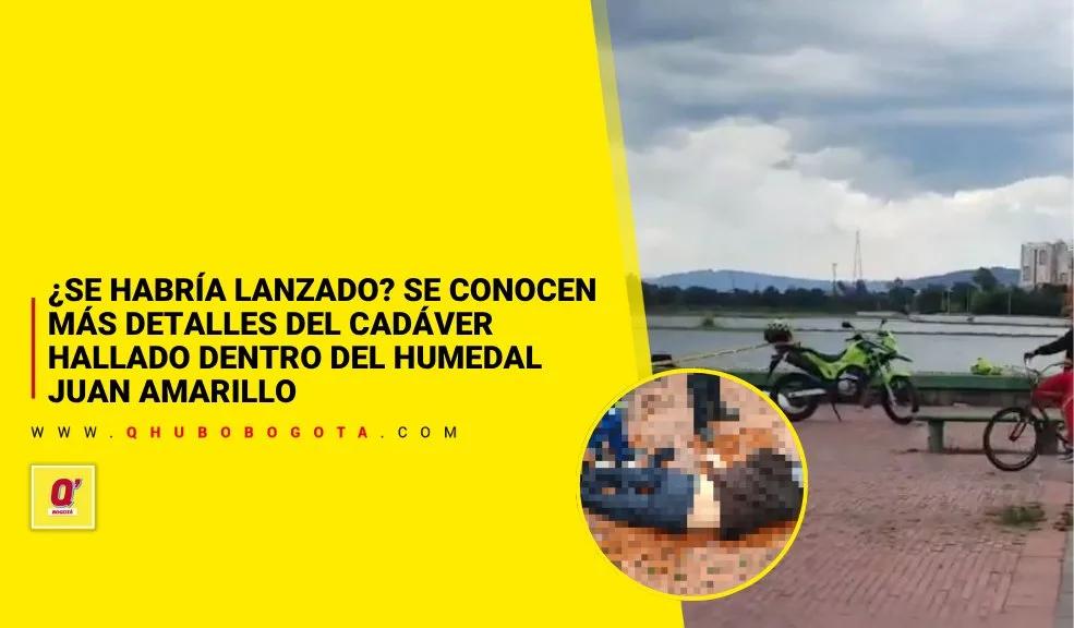 En Suba: nuevos detalles del cadáver hallado dentro del humedal Juan Amarillo