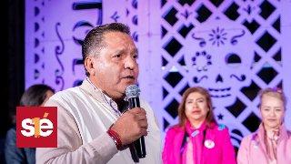 Ricardo Moreno Inaugura Papel Picado Más Grande del Mundo