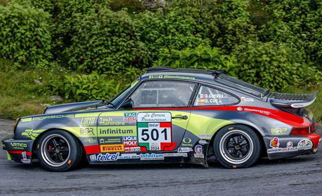 Contiende Benito Guerra en la Edición 75 de La Carrera Panamericana que arranca esta semana