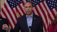 Hakeem Jeffries says he will not be intimidated after threat from Jan. 6 rioter
