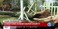 Wind a concern along New Haven County