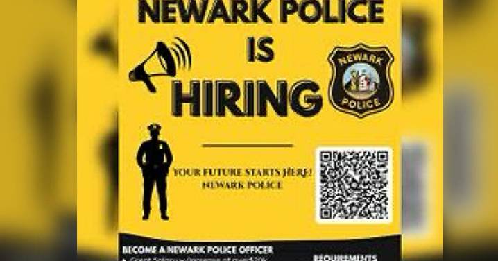 Newark Police Division Now Hiring New Officers