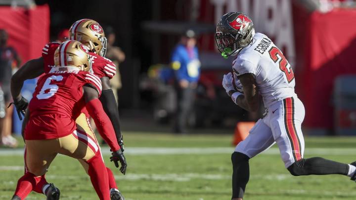 Bucs’ Egbuka to get MRI; Godwin out, Evans could play against Lions