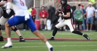 QB Behren Morton exits No. 9 Texas Tech's game against Kansas with apparent lower leg injury