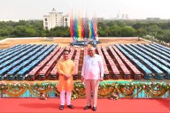 Gujarat CM flags off 201 new GSRTC buses from Gandhinagar