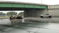1 dead after car goes off I-4 overpass, crashes into car on SR
