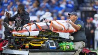 Cardinals' Travis Vokolek leaves field on backboard after neck injury