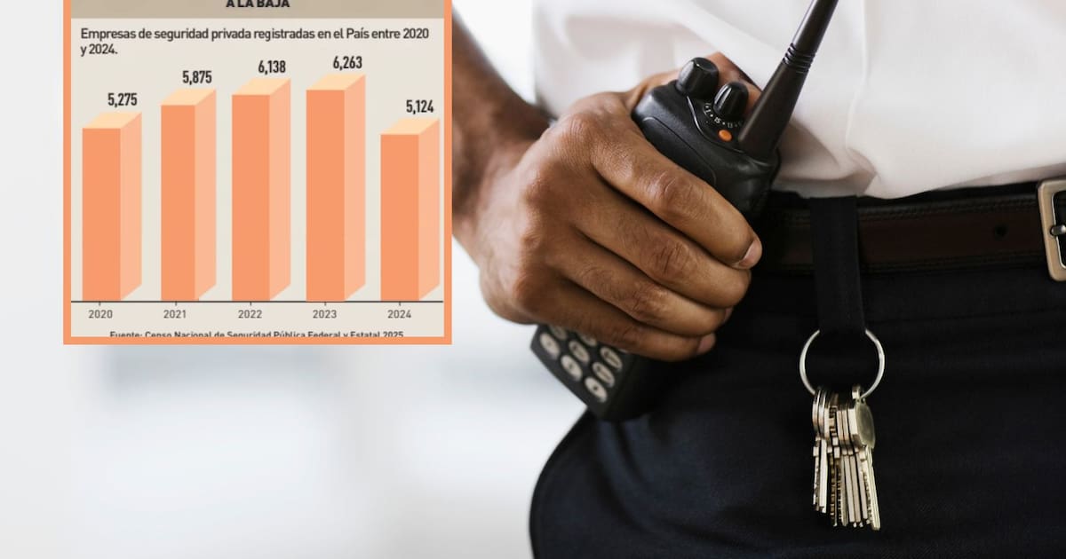 Sonora ocupa el lugar 10 a nivel nacional en empresas de seguridad