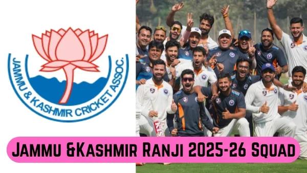 JKCA announces Paras-led strong 15-member Ranji Trophy squad 