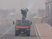 NDMC launches phase 2 of ‘mist sprayer project’ in Lutyens’ Delhi to curb air pollution