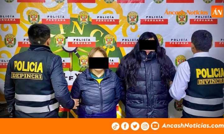 Huaraz: intervienen a dos mujeres por presunta venta ilegal de chips móviles