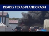 Texas plane crash: 2 people killed