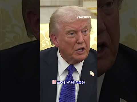 ‘TWO TO TANGO’: Trump unveils new sanctions on Russia #shorts #us #trump #news #foxnews #ukraine