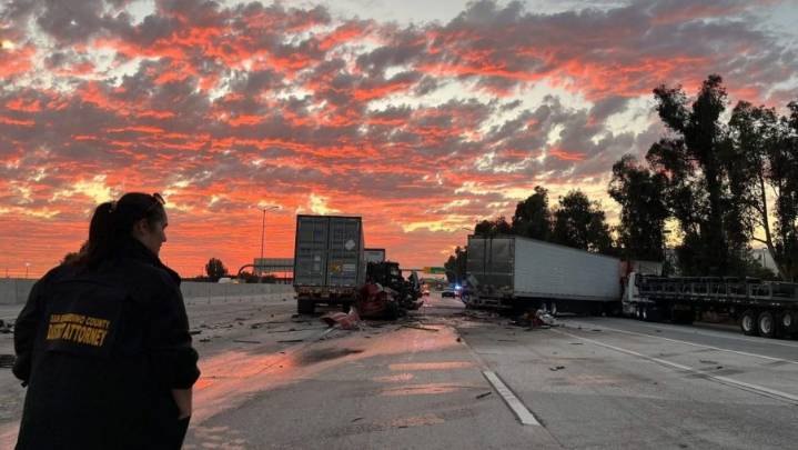 Truck driver in deadly California crash entered US illegally: DHS
