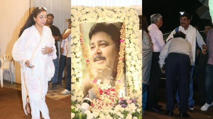 Satish Shah Prayer Meet: Rupali Ganguly, Shatrughan Sinha, Johnny Lever, David Dhawan And Others Pay Tribute