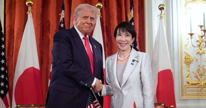 Trump calls Japan ‘ally at the strongest level’ after meeting Prime Minister Takaichi