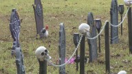 'Very, very irritated' | Several Macon homes' Halloween decorations stolen across multiple neighborhoods