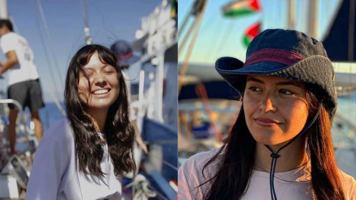 ¿Cómo terminaron la dos colombianas en la flotilla que llevaba ayuda a Gaza?