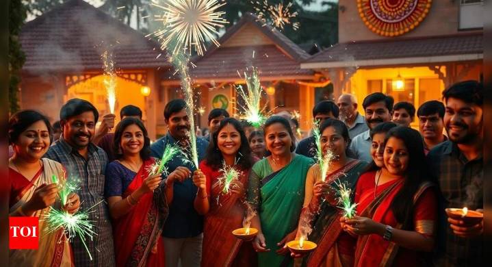 Breathing fire: Green crackers are less toxic, but will still choke you