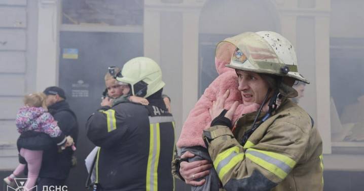 Russia unleashes large-scale drone attack on Ukraine, forcing evacuations across the country