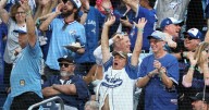 Joyous Blue Jays fans celebrate triumph over Yankees