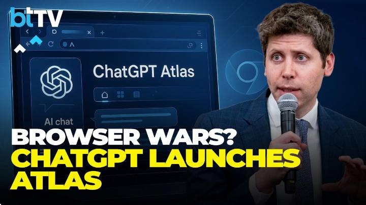 OpenAI's ChatGPT Atlas Launch To Transform Browsing, Google Shares Fall Over 2%