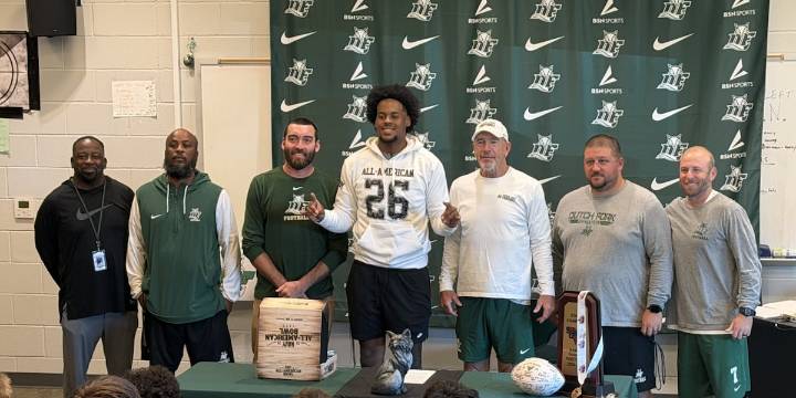Dutch Fork’s Julian Walker selected to play in 2026 Navy All