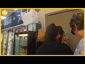 Caught on camera crypto scam