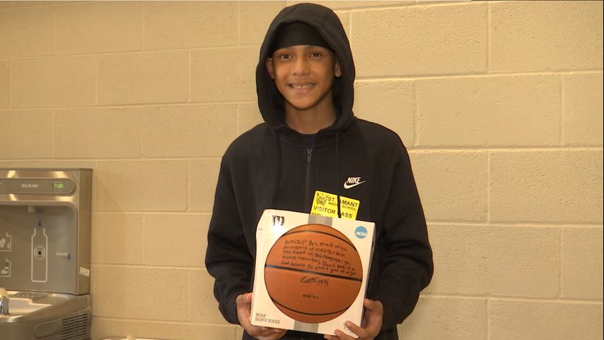 St. Amant community rallies behind middle school student returning from treatment for brain cancer