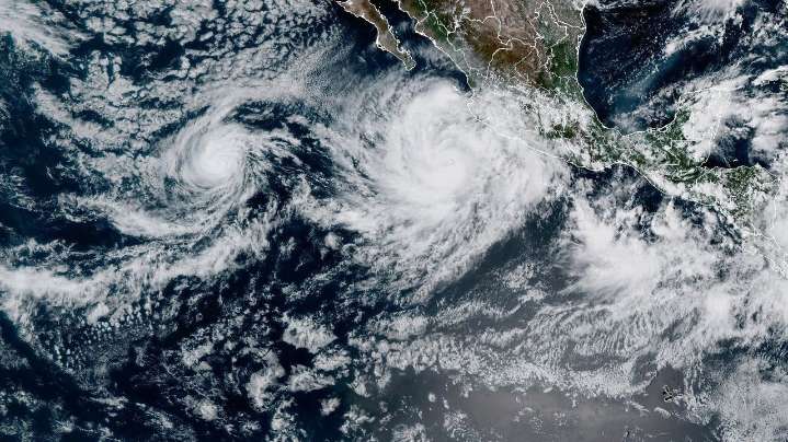 Hurricane Priscilla strengthens in the Pacific off southwestern Mexico