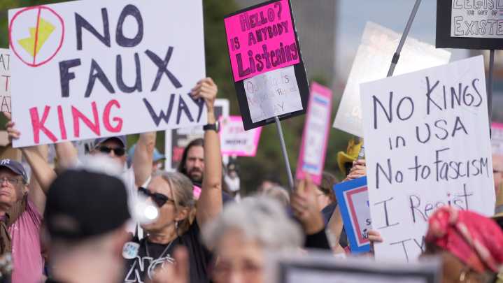 Thousands rally across Rochester region in ‘No Kings’ protests