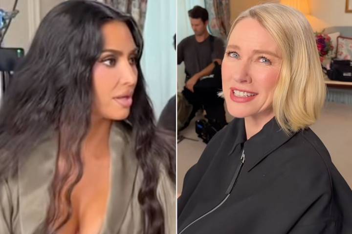 Kim Kardashian Raves About Dressing-less Caesar Salad, Leaving Naomi Watts Confused